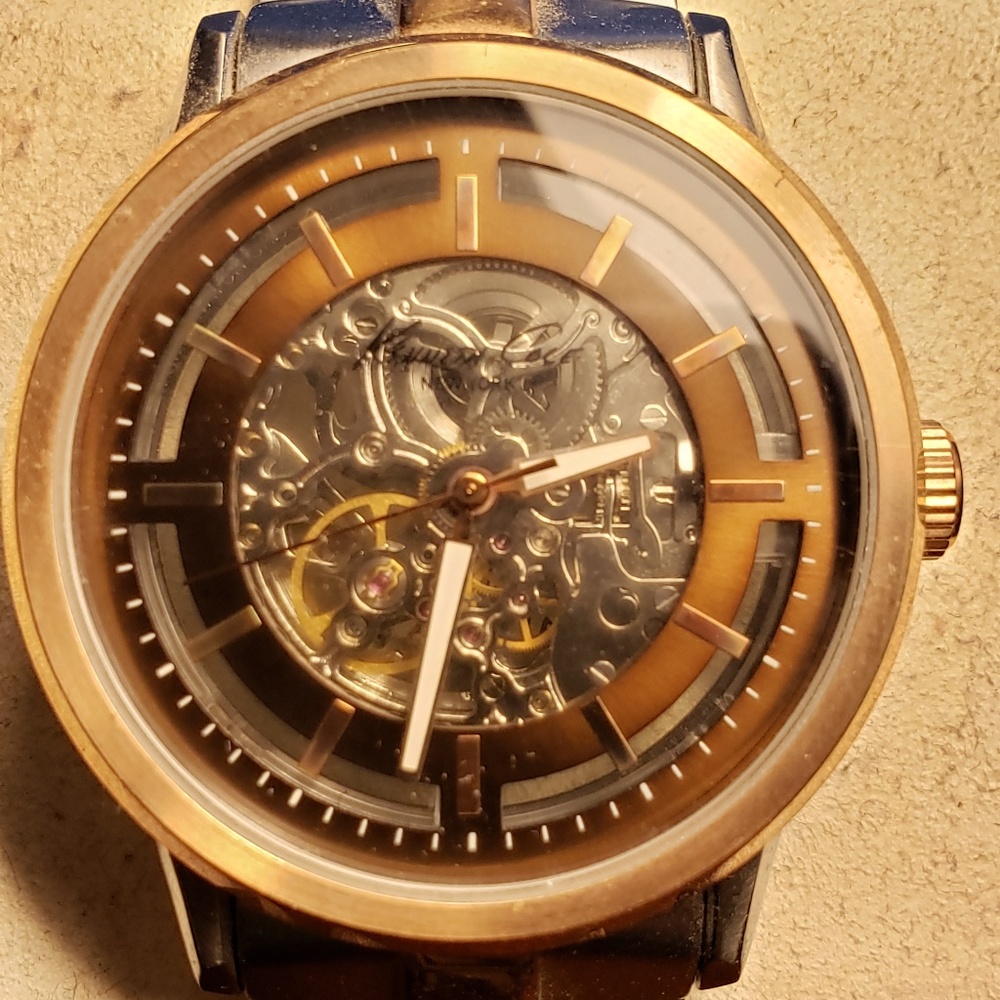 Men's Kenneth Cole Two-Tone Kinetic Watch